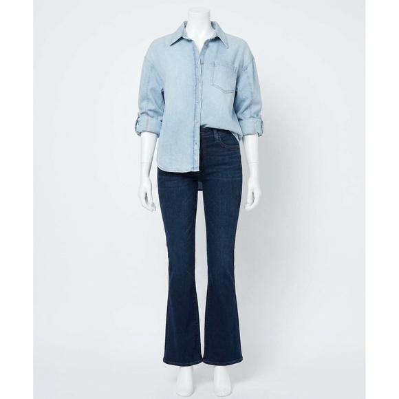 KUT FROM THE KLOTH Denim - NEW KUT FROM THE KLOTH natalie mid rise flare bootcut jeans in leading